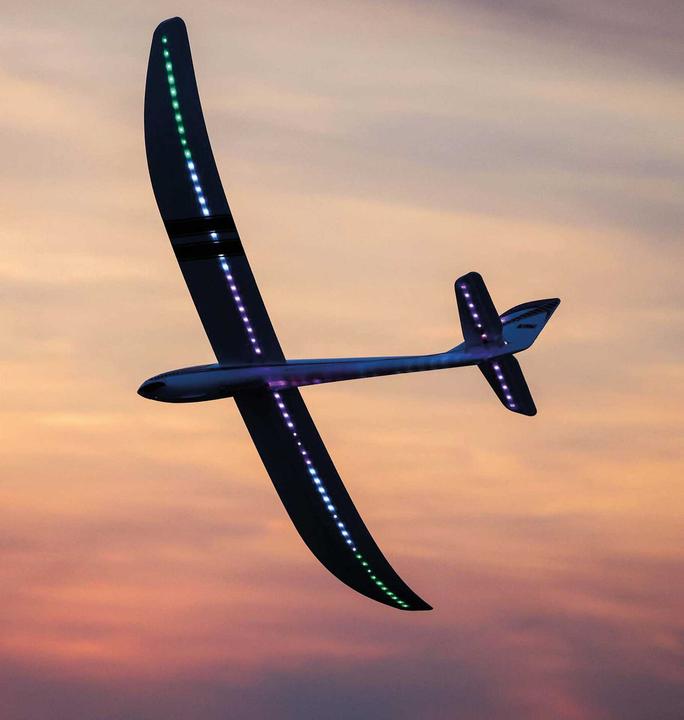 Image du produit E-Flite Night Radian 2000mm moteur électrique modèle de planeur PNP (Planeur)