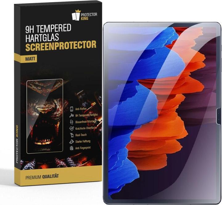 Produktbild Protectorking 3x tempered 9H Panzerglas matt entspiegelt (3 Stück, Galaxy Tab S9 FE)