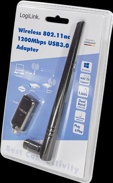 Produktbild LogiLink WL0246 Netzwerkkarte WLAN 876 Mbit/s (USB)