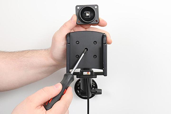 Produktbild Brodit Halter Aktiv, mit Festanschluss, 12/24V, für SAMSUNG Galaxy XCover 7 (Ladung über Pogo-Pins)