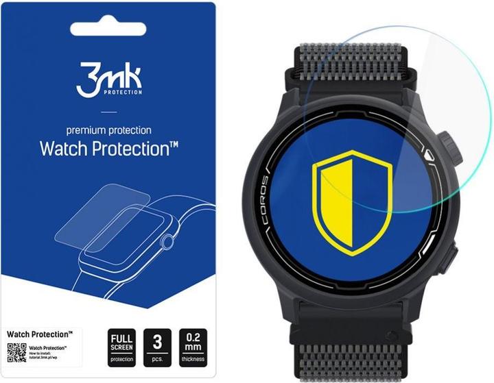 Immagine prodotto 3MK Protezione dell'orologio contro FlexibleGlass Lite e Coros Pace 2