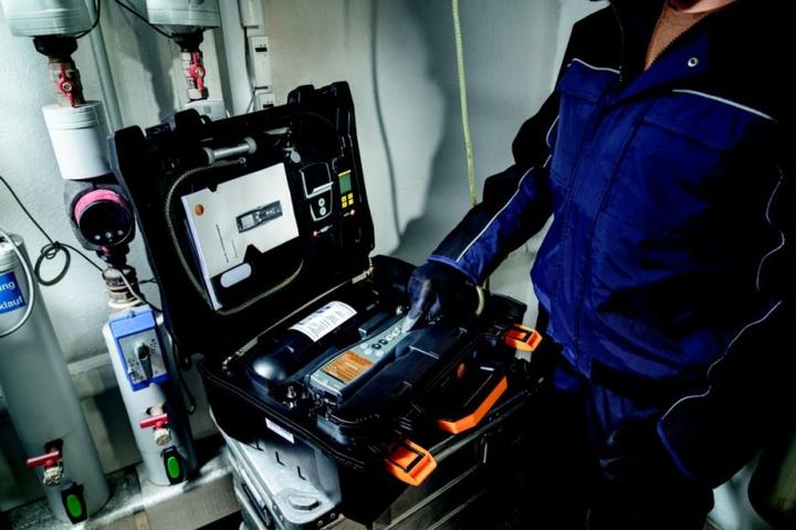 Produktbild Testo 0563 3240 71 Druck-Leckmengenmessgerät Profi Set 324 Gas+Wa