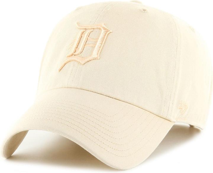 47 Brand Strapback Cap - Clean Up Detroit Tigers Natural