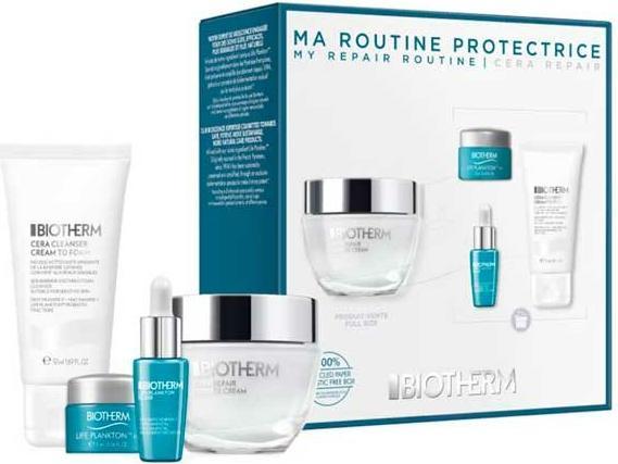 Produktbild Biotherm Set Cera Life Plankton Cera Repair Barrier Cream 50ml Life Plankton Elixir 7ml Cera Cleanser Cream t (Gesichtspflege set)