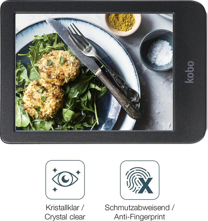 Dipos Film de Protection d’écran Crystalclear pour Kobo Clara BW eReader
