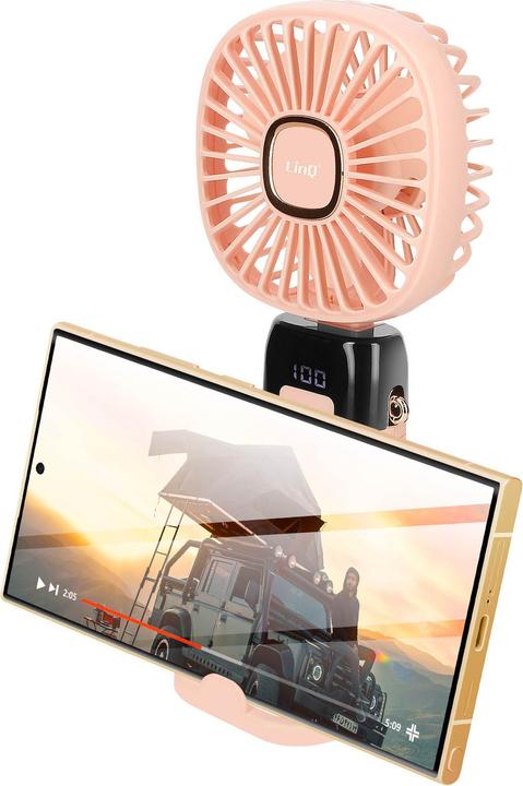 Actual product image LinQ Tiny Tornado hand fan