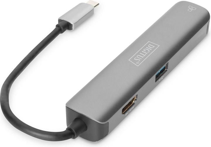 Produktbild Digitus USB-C™ Dock, 5-Port (USB-C, 5 Ports)
