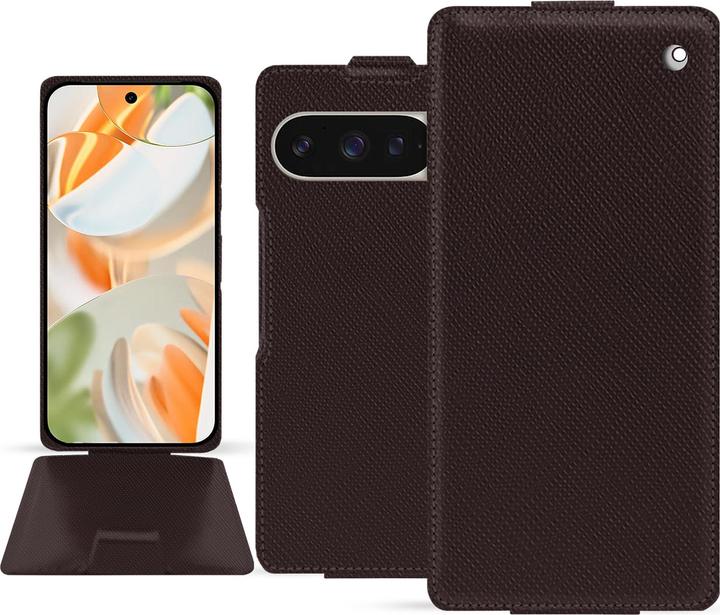 Image du produit Noreve Coque à rabat vertical en cuir (Google Pixel 9 Pro Fold)