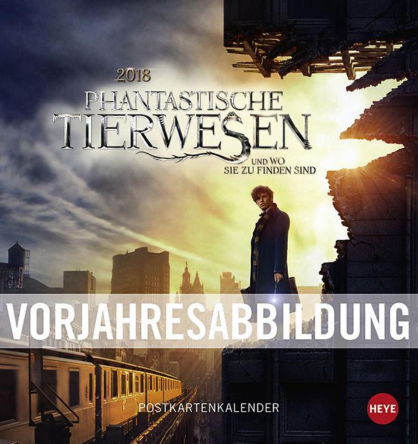 Actual product image Fantastic Beasts Postcard Calendar - Calendar 2019 (German)
