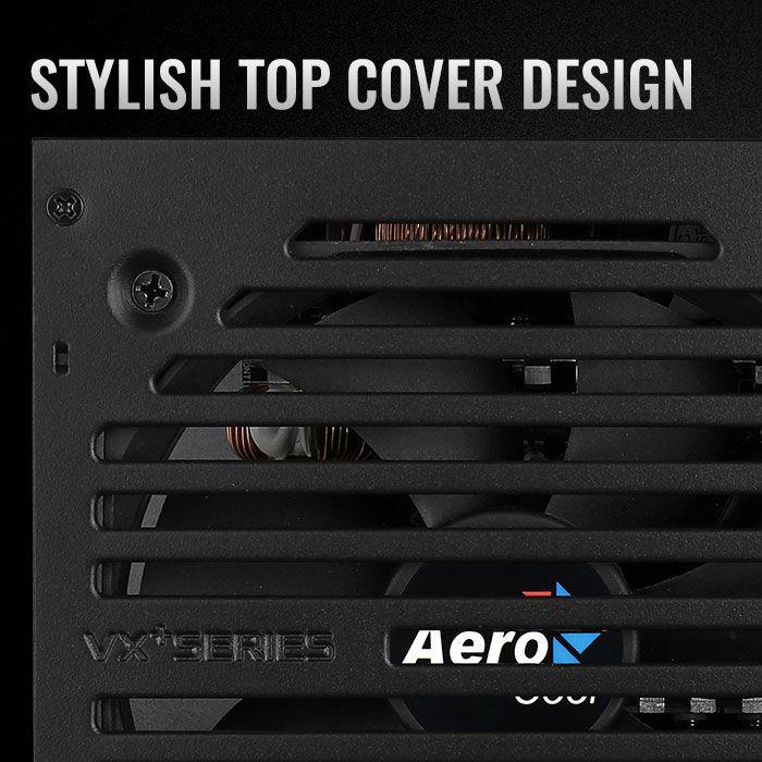 Productafbeelding AeroCool VX PLUS 800 Voeding 800 W 20+4 pin ATX Zwart (800 W)