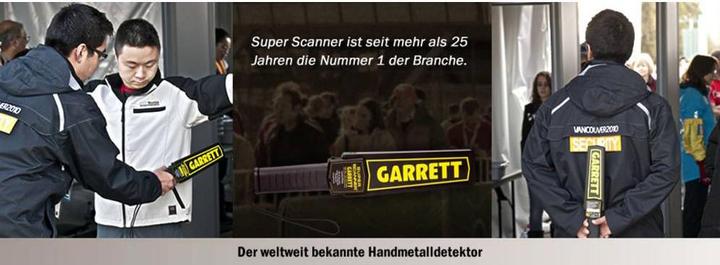 Image du produit Garrett Détecteur manuel Super Scanner V