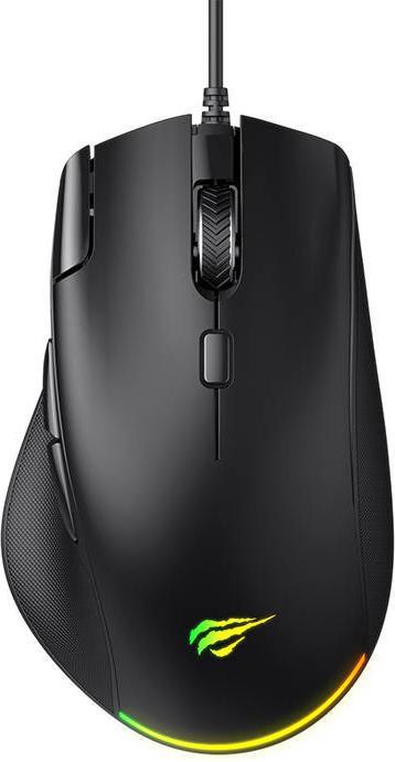 Actual product image Havit MS957 RGB Gaming Mouse 1000-7200 DPI (Cable)
