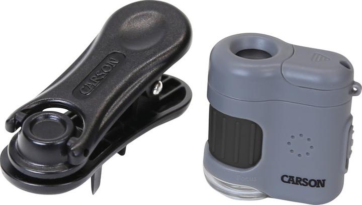 Actual product image Carson Microscope avec LED MicroMiniHookUp