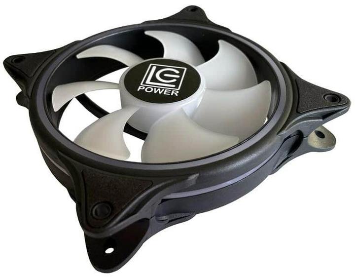 Immagine prodotto LC-Power LC-CF-120-ARGB-B Ventola nera da 120 mm 12x12CM al dettaglio (120 mm, 1 x)