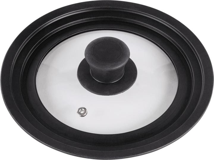Xavax Deckel Universaldeckel mit Dampfloch für Töpfe und Pfanne (21 cm, Kunststoff, Glas)
