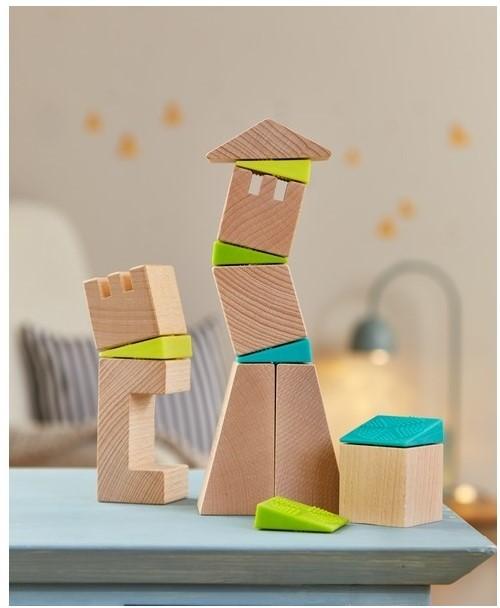 Produktbild Haba 3D-Legespiel Schiefe Türme