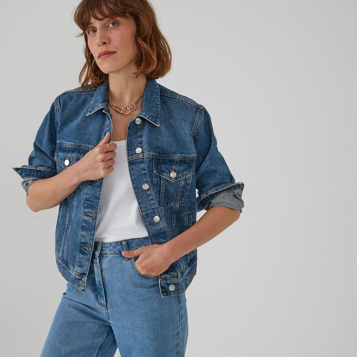 Actual product image La Redoute Collections Signature denim jacket (36)