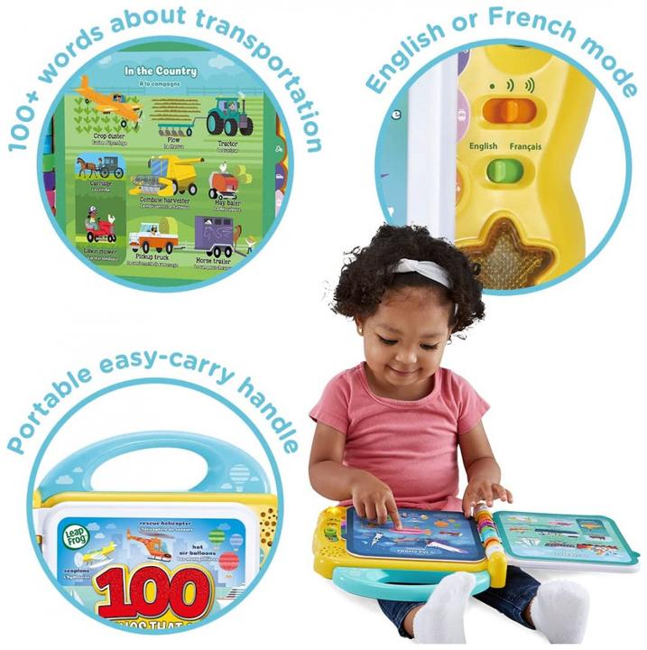 Produktbild VTech Leap Frog 100 Things That Go Interactive Book (Französisch, Englisch)