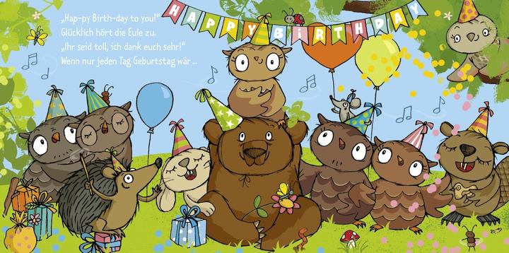Produktbild Die kleine Eule hat Geburtstag (Deutsch, Susanne Weber, 2020)