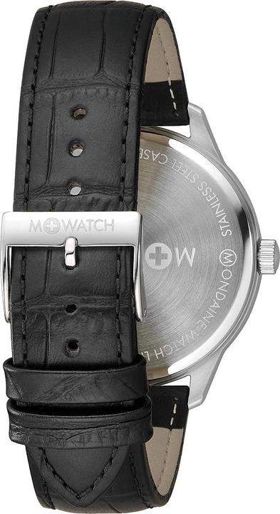 Immagine prodotto M Watch Mondaine Bianco e nero (Orologio da polso analogico, 42 mm)