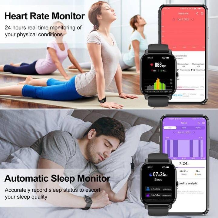 Produktbild Nerunsa P66D - Smartwatch (47 mm)