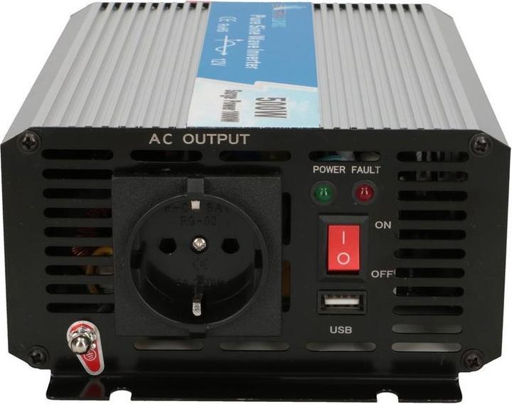 Immagine prodotto Extralink CONVERTITORE DI TENSIONE PER AUTO -,, PURE SINUS OPIP-500W adattatore/invertitore di corrente per