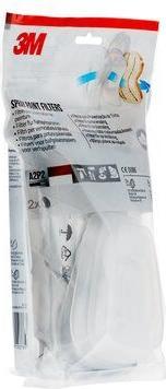 Immagine prodotto 3M Filtro di ricambio per respiratore semimaschera 6002C (A2P2, 2 x)