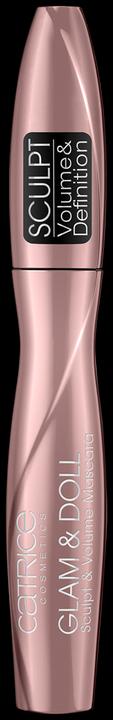 Actual product image Catrice Mascara Glam & Doll Sculpt & Volume 010 black (Black)