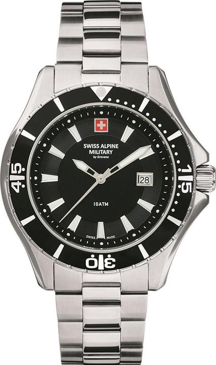 Produktbild Swiss Alpine Military 7040.1137 Herren 44mm 10ATM (Analoguhr, 44 mm)