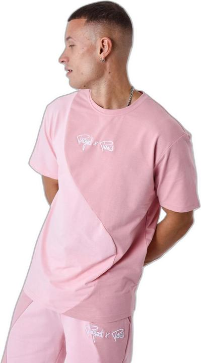Actual product image Project X Paris two-tone wave style t-shirt (XL)