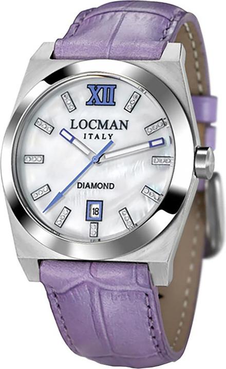 Locman Italy Damenuhr Stealth mit Diamanten Ref. 0203 (Analoguhr, 38 mm)