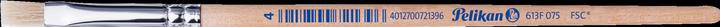 Actual product image Pelikan Brush variety 613F (4 mm)