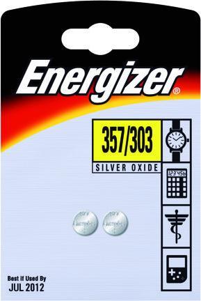 Produktbild Energizer 357/303 - Batterie - Silberoxid (1 Stk., 28L, 138 mAh)