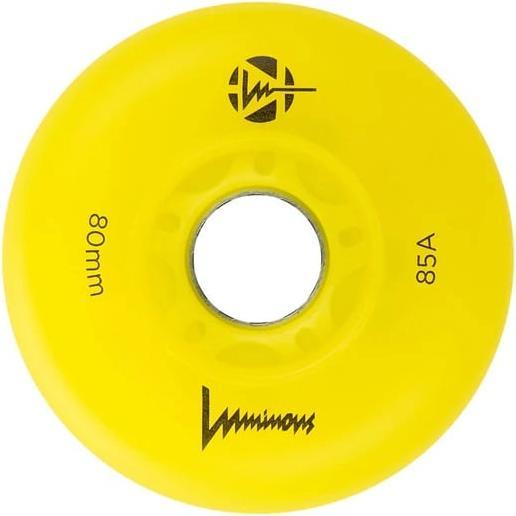 Actual product image Seba Inline Skate Wheels Luminous LED Wheel 80mm 85A X1 2024 (80 mm)