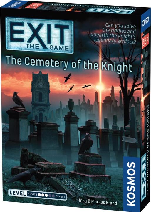 Actual product image Thames & Kosmos EXIT: The Cemetery of the Knight board game strategy (English)