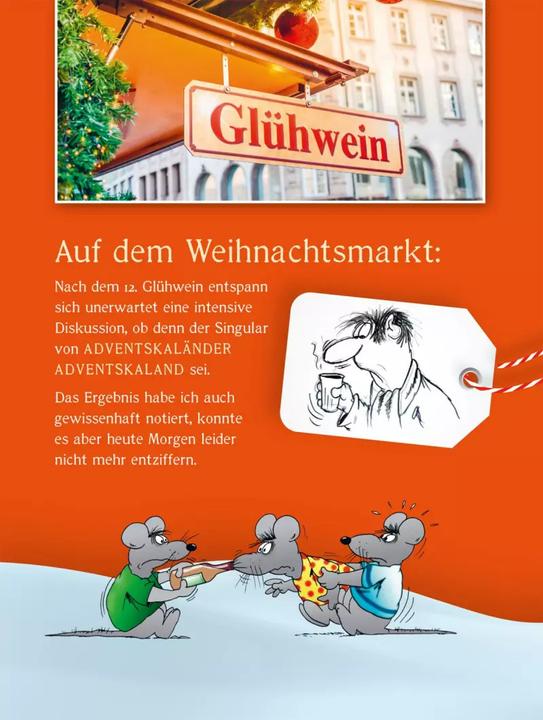 Actual product image Happy Advent.