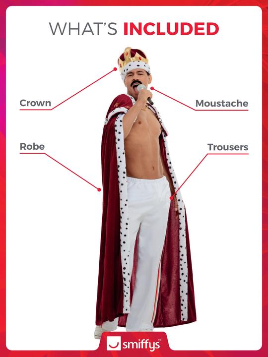 Image du produit Smiffys Queen: Freddie Mercury - Royal Deluxe (L)