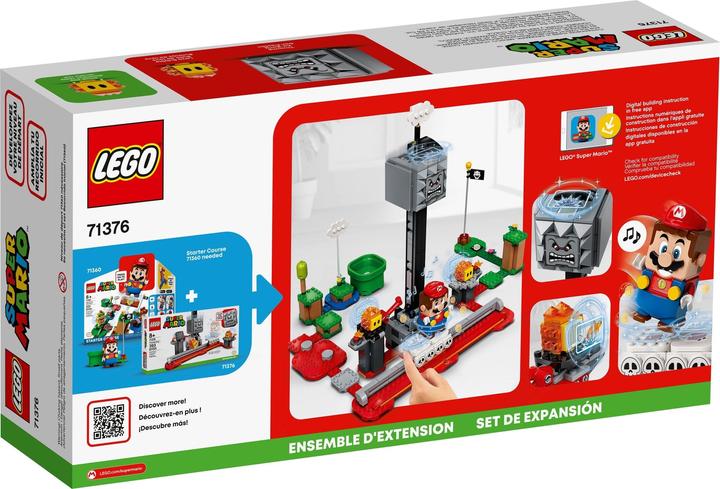 Produktbild LEGO Super Mario - Fallender Steinblock - Erweiterungsset (71376, LEGO Super Mario)
