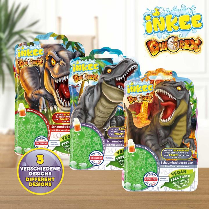 Actual product image Craze Inkee Schaumbad Dinorex (Bubble bath)