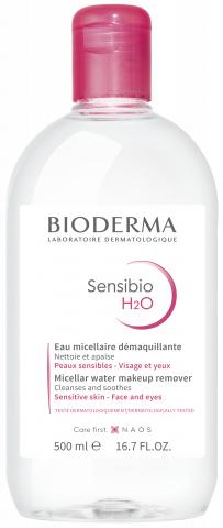 Actual product image Bioderma Sensibio H2O Solution Micellaire Soothing Lotion (Make-up remover, 500 ml)