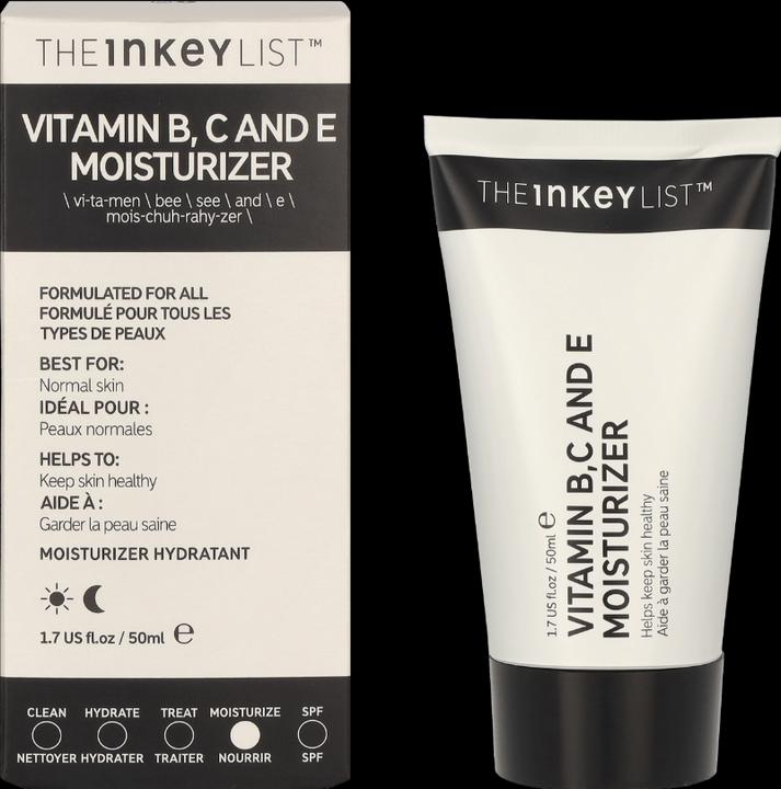 Produktbild The Inkey List Vit B,C Og E Moisturizer (50 ml, Gesichtswasser)