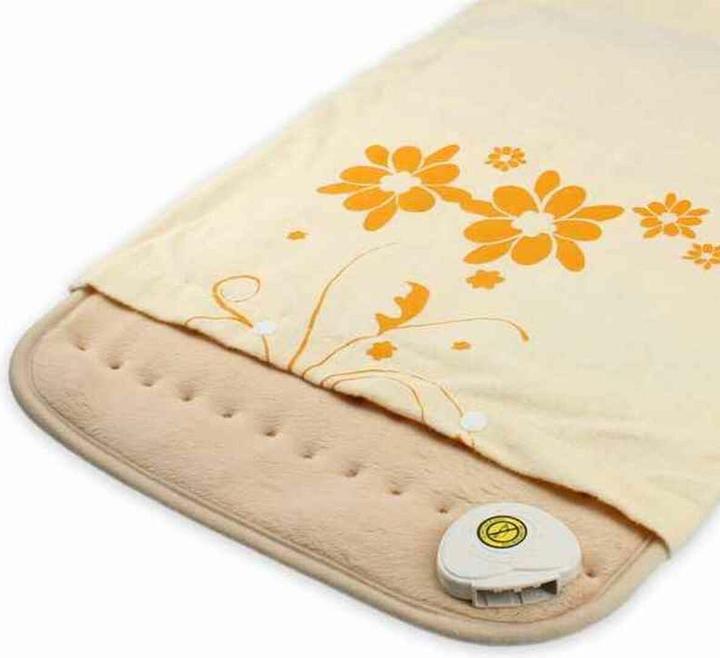 Actual product image TM Electron Electric Pad for Neck and Shoulders Beige (62 x 41 cm)