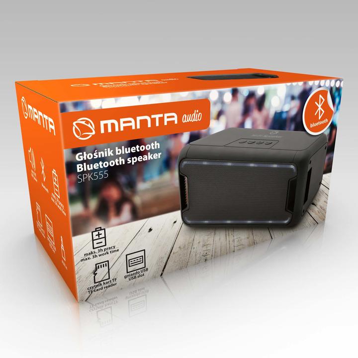 Produktbild Manta SPK555 BT (4 h, Batteriebetrieb)