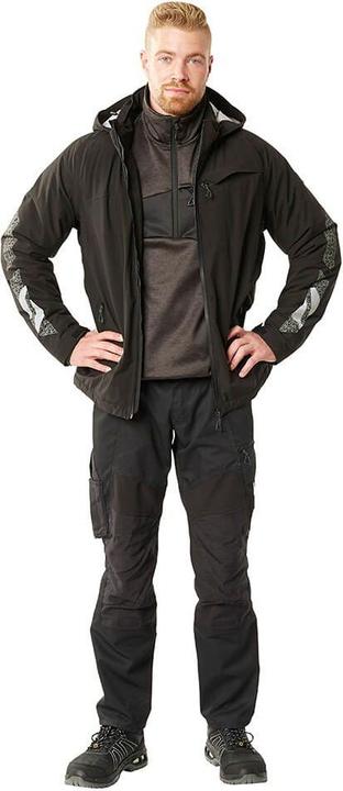 Actual product image Mascot Micro fleece jacket Customised 22503 black-blue size XL (XL)