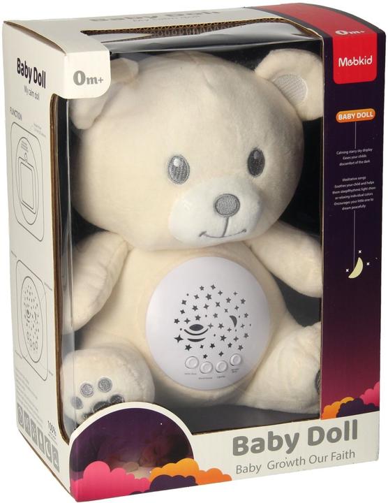 Nachtlampe und Musikmobile Bär, 23cm