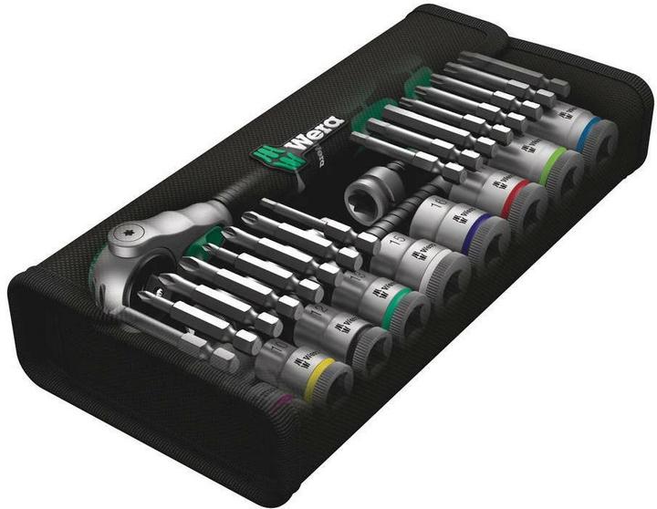 Produktbild Wera 8100 SB 9 Zyklop Speed-Knarrensatz (9/16", 5.5 mm, 5/8", 7/32", 3/8", 5/16", 3/4", 1/4", 1/2", 11/16", 7/16", 3/16")