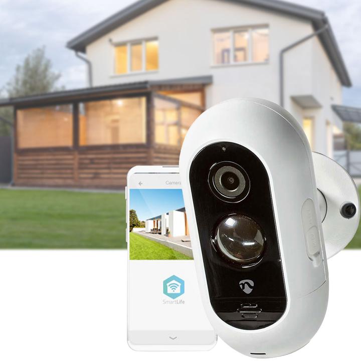 Produktbild Nedis SmartLife Aussenkamera Wi-Fi 1920x1080 IP65 Max. Batterie-Lebensdauer: 6 Monate Cloud Storage ( (1920 x 1080 Pixels)