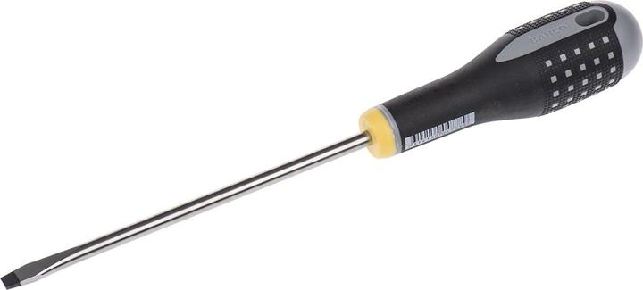Actual product image Bahco ERGO screwdriver for slotted screws with 3-component handle, 1.2 mm × 6.5 mm × 150 mm (Slotted screws)