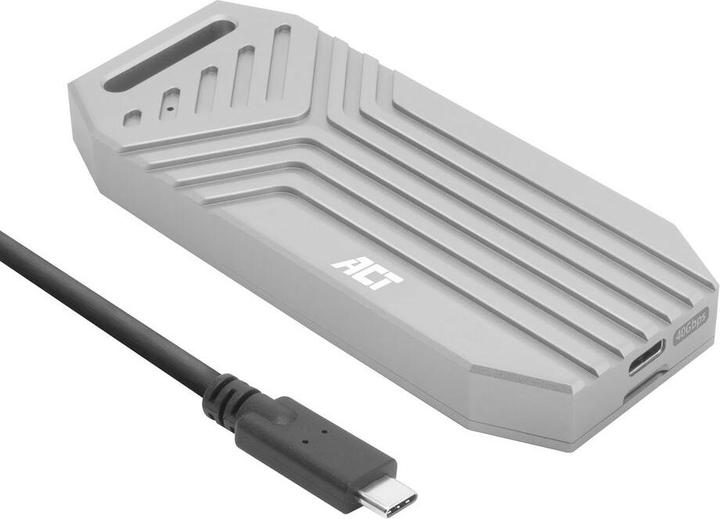 USB 40Gbps M.2 2280 NVMe / PCIe SSD Enclosure, tool-free (M.2 2280)