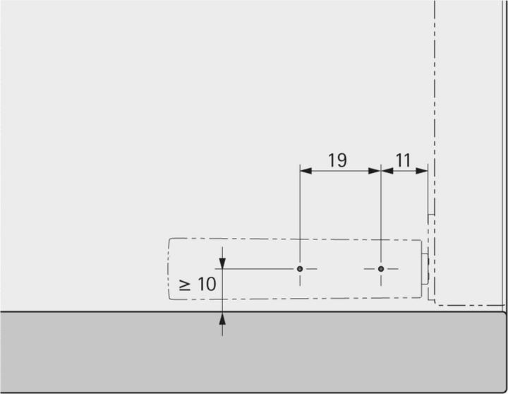 Produktbild Hettich Push-to-open Magnet zum Anschrauben